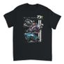 Isle Of Man TT Races T-Shirt  Only The Brave Heavyweight Cotton Tee Image 3