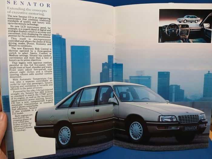 Opel 1988 brochure