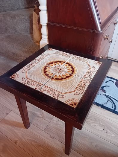 Mid century tiled coffee table
