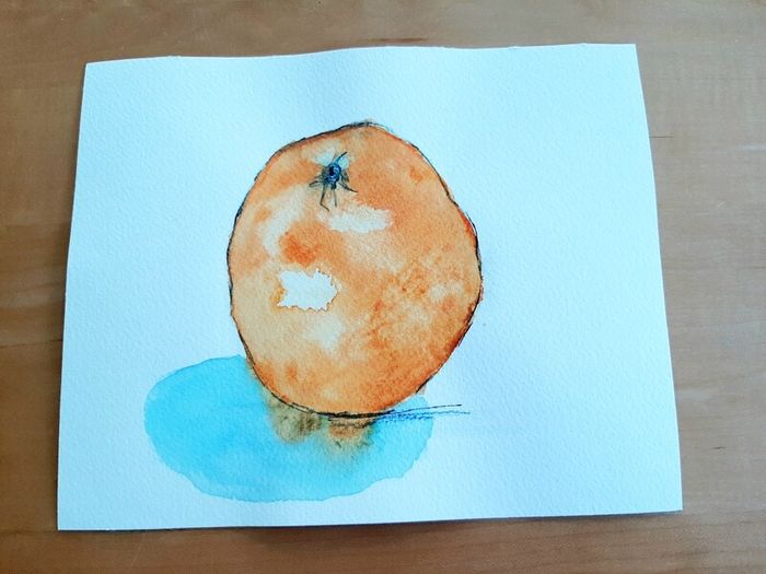 Original art (orange)