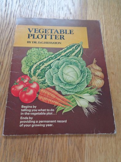 Vegetable Plotter Book bt Dr. D.G. Hessayon for Sale