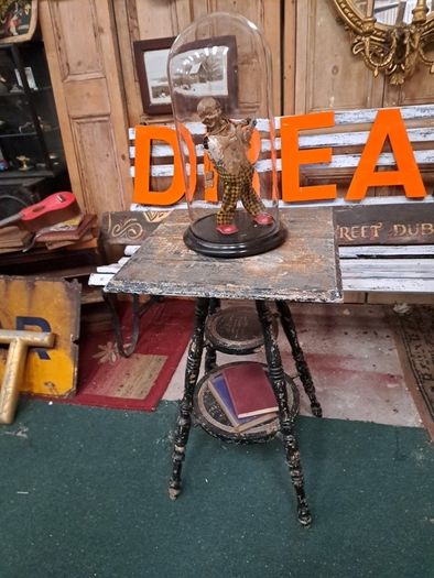 Vintage Ebonized Table