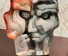 Beautiful Crystal Masq by Mats Jonasson, Sweden