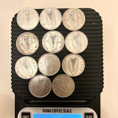 IRELAND Half Crown silver coins, 75% of silver in each