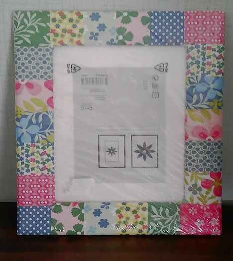 NEW Fabric Picture Frame 5 euro