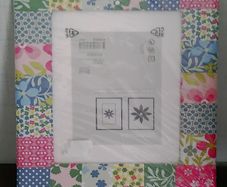 NEW Fabric Picture Frame 5 euro