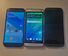 Old Android Phone Bundle HTC Samsung