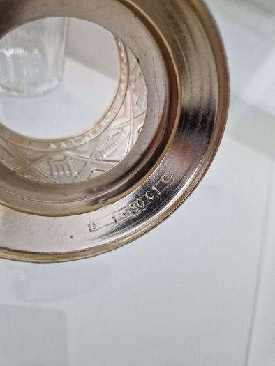 Ussr cup holder with glass