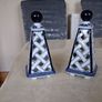 Ceramic Blue and White Holders Image 9