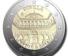 Spain 2 Euro Commemorative Coin 2024 - Seville. Uncirculated.