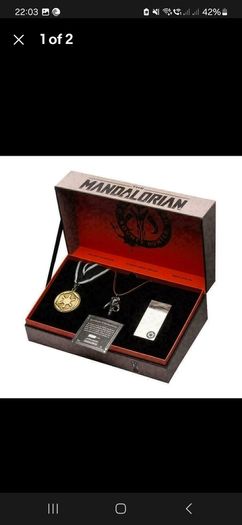 Star Wars The Mandalorian Jewellery Set