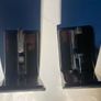bookends made of cast metal likely aluminum that spell love Image 5