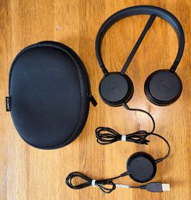 JABRA HSC016 Evolve 20 Stereo Noise Cancelling Wired Headset, Black