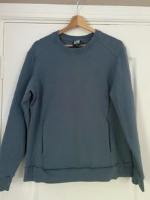 Gym and Coffee ladies teal sweatshirt
