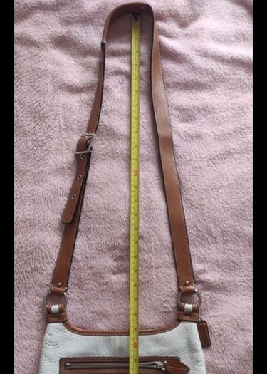 Genuine Coach Penelope Pebbled Leather Crossbody (Style F14679)