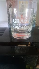 Pair of grace o malley whiskey glass