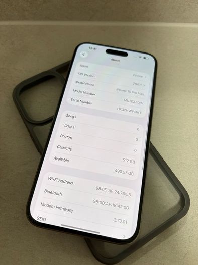 iphone 15 pro max 512 gb