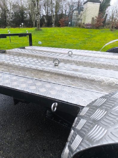 Triple motorbike trailer 1,100