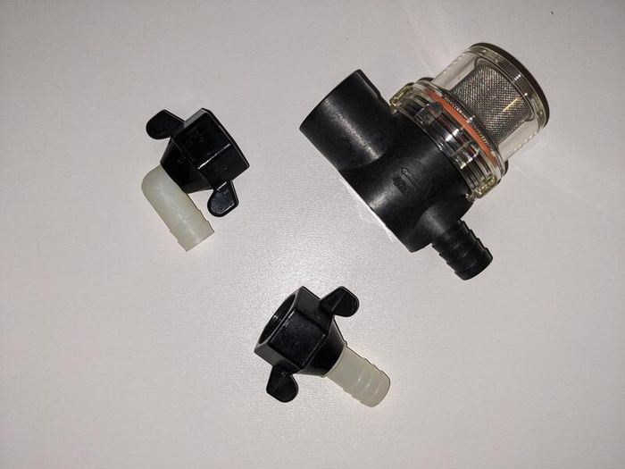 Water pump for caravan