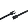 3 X Black SATA Data Cable 39Cm 6Gb/S Straight/Straight with Locking Latch (Brand New/Warranty) Image 5