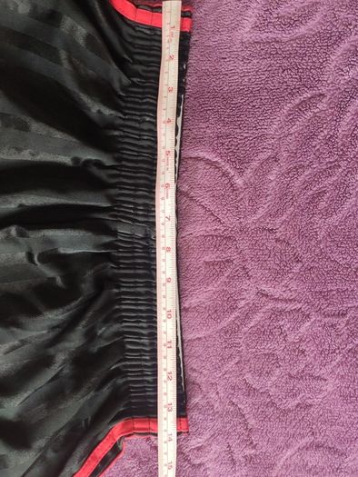 RARE  Vintage O'Neills Mourne Shadow Stripe Shorts  Black/Red