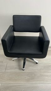 Black Salon Chair For Sale