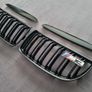 BMW 3 Series E90 E91 Pre-Lci Kidney Grilles With M3 Badge Brand New Image 2