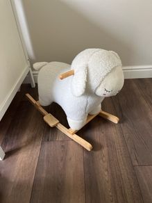 sheep rocking horse