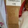 Red cork wedge leather sling back Dunnes size 4. Image 3