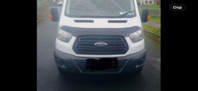 Ford Transit mk8 bonnet spoiler