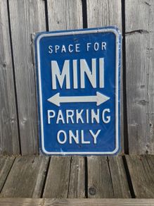 Mini Parking Metal/Tin Sign