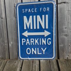 Mini Parking Metal/Tin Sign