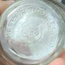 477 - Set of 5 Vintage Clear Glass Cork Screw Top Collectible Decorative Bottles Image 3