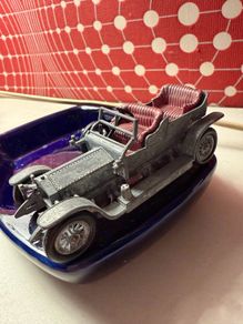 Lesney U.k Rolls Royce silver ghost ashtray