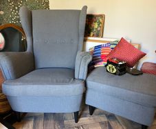 Armchair + Footstool