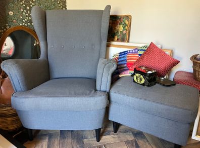 Armchair + Footstool