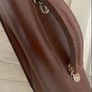 Vintage Brief Case Leather Vintage Style Image 2
