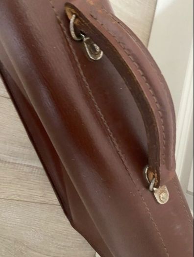 Vintage Brief Case Leather Vintage Style