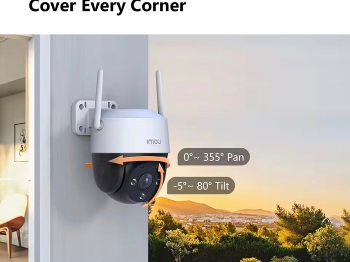 5MP-360 cctv + 128Gb card.