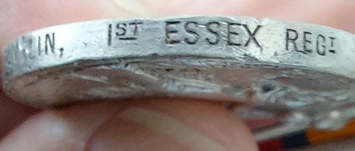 Victorian Queen South Africa Medal 3 bars 1st Essex Reg