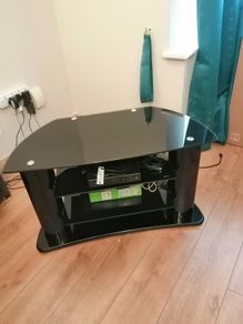 Glass TV Stand