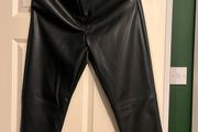 soft leather trousers size uk12