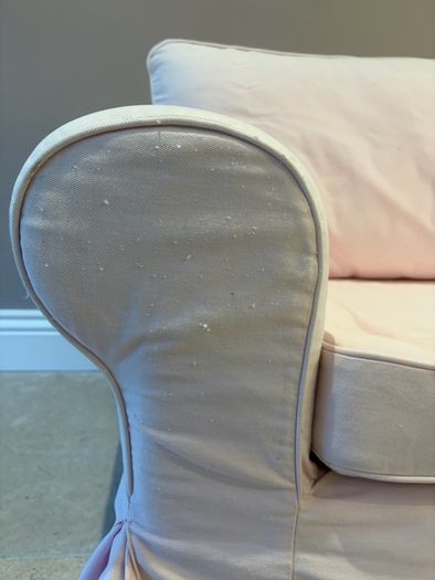 Pink Ikea Couch