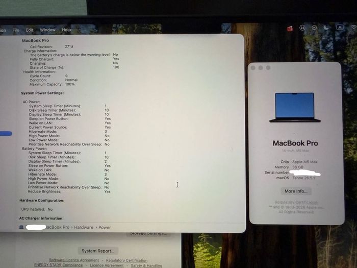 M5 MAX Macbook pro