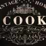 Beautiful Black and Silver Cooking Apron Brand New Image 2