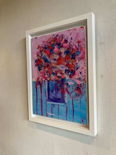 Original Painting Irish Abstract Floral Original Floral Painting Original Art contemporary Irish art