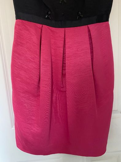 Eliza J Black/Pink embellished dress. Sz10