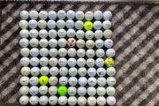 100 practice golf balls