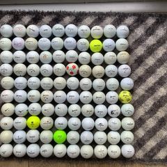 100 practice (or suit beginner) golf balls
