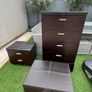 Black Leather Bedroom Furniture Image 2